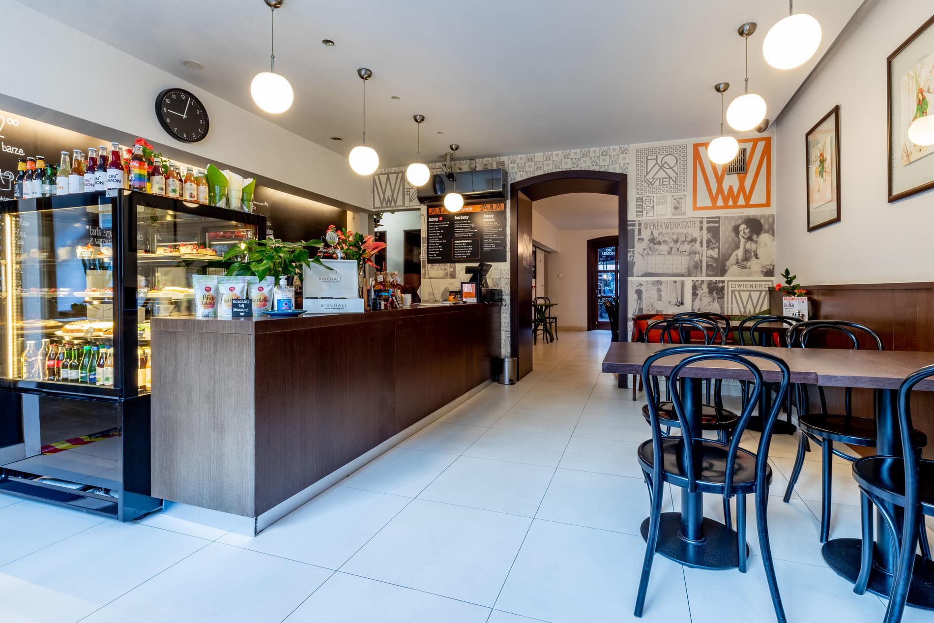 Wnętrze Bistro Krystynka wraca z Wiednia Katowice